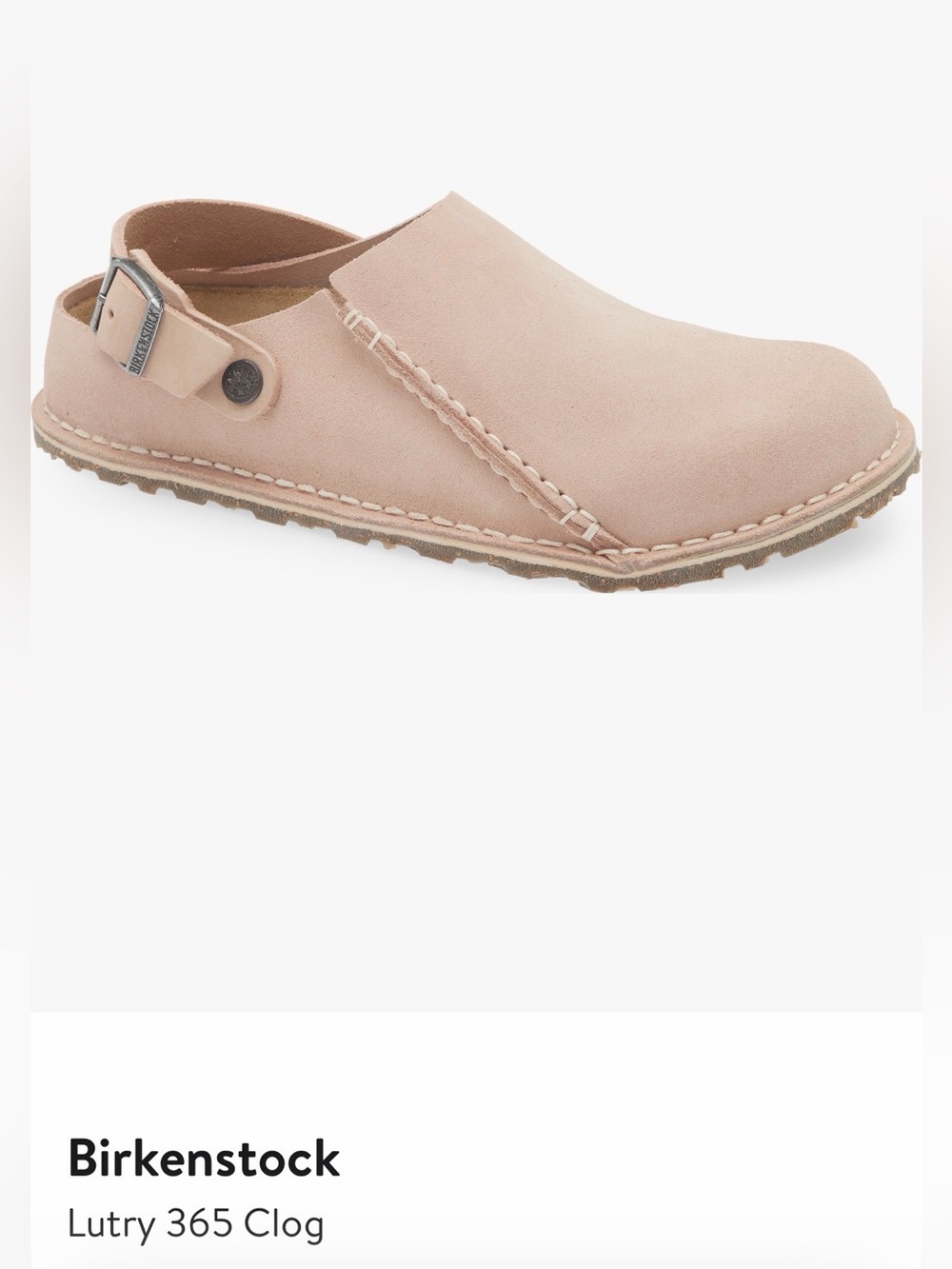 Birkenstock Lutry 365 Clog with Heel Strap